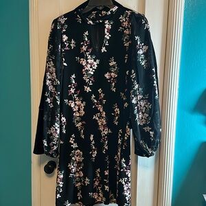 White House Black Market Floral Dress in LP!